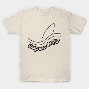 California surfing Camping Quote T-Shirt